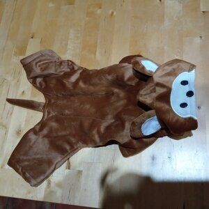 Monkey pet Halloween costume for cat or small dog